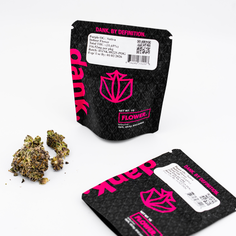 Dank | Flower | Purple OG | 1g