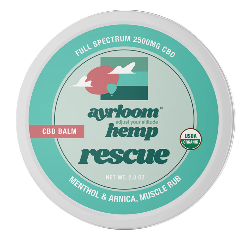 Ayrloom | Rescue | 1:1 (THC:CBD Balm) | Topical | 1000mg
