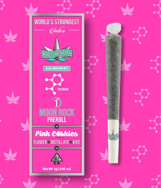 Presidential Moon Rock | Preroll | Pink Cookies 1g